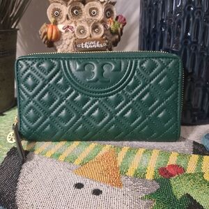 Tory Burch Zip around wallet.